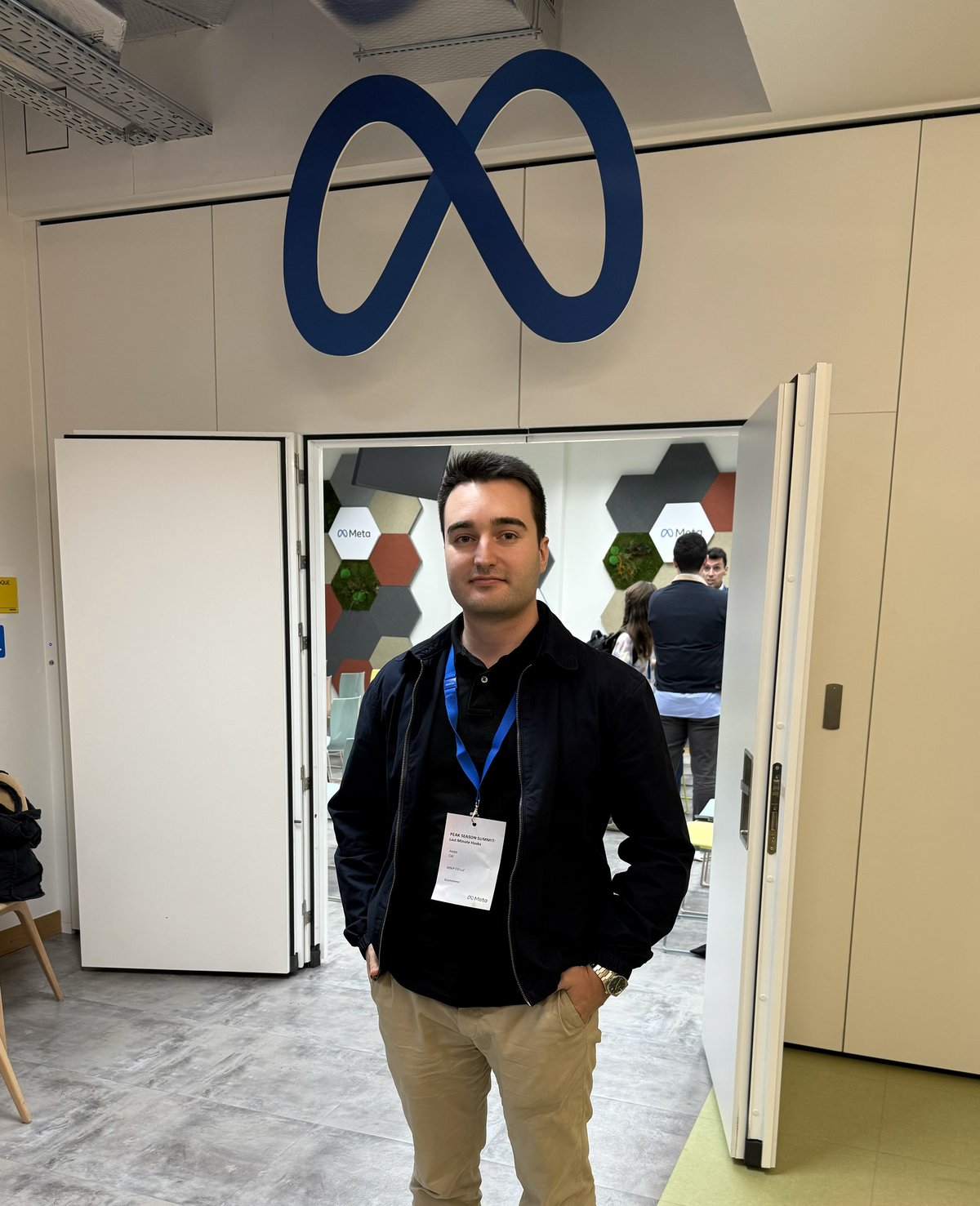 Josep Cid en el evento exclusivo de Meta en Madrid